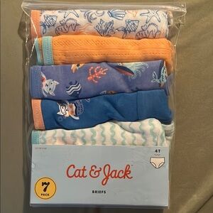 Cat and Jack girls briefs